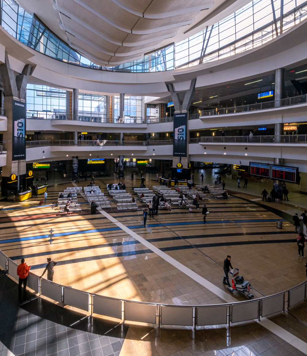 Airport arrivals